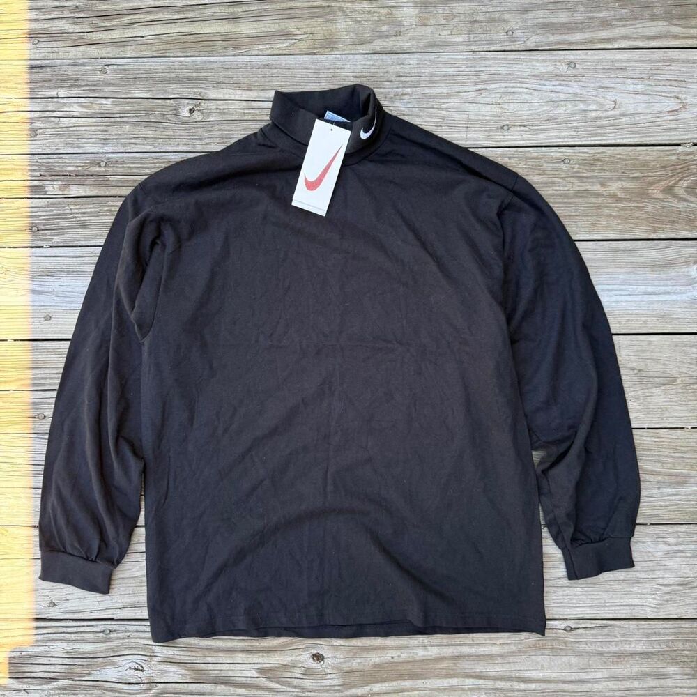 Nike Men's Black and Brown Sweatshirt